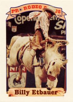 1991 Rodeo America Set A #14 Billy Etbauer Front